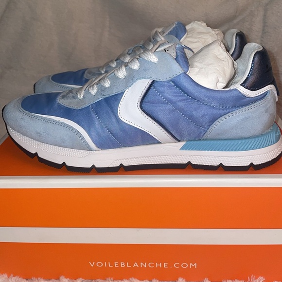 NWT VOILE BLANCHE Storm Sneaker in Blue - Picture 10 of 15